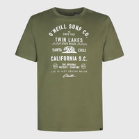 T-shirt Muir | Deep Lichen Green