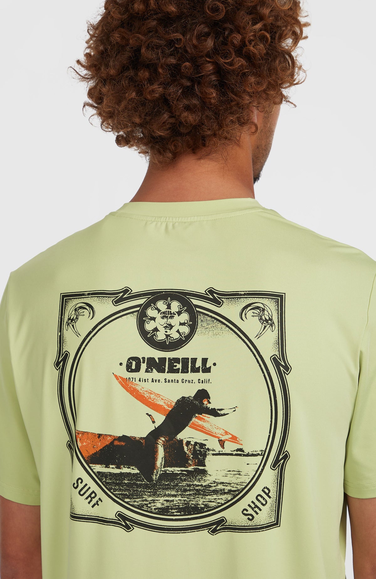 T-shirt O'Riginals Hybrid UPF 50+ Back Print | Ashton Leaf