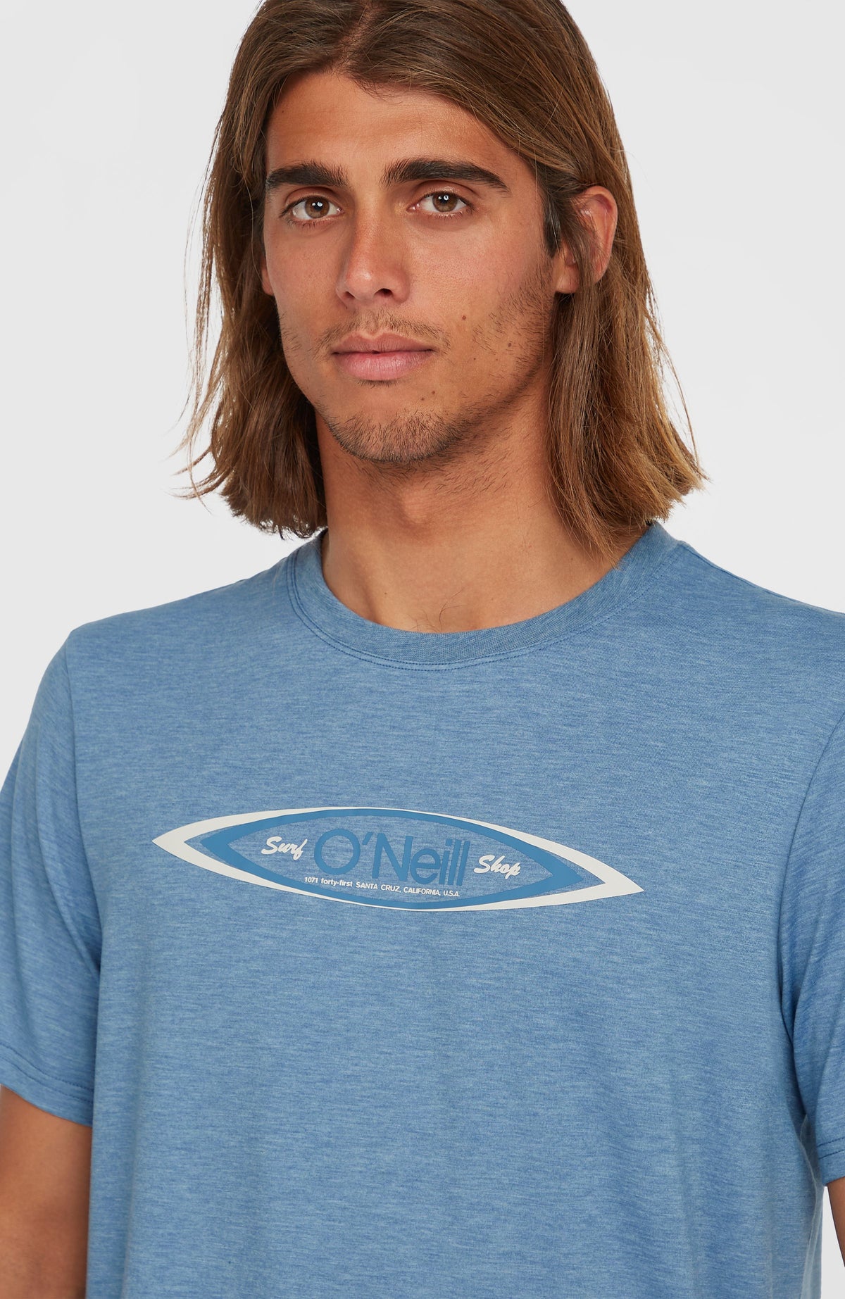 T-shirt O'Riginals Hybrid Polygiene Graphic | Copen Blue