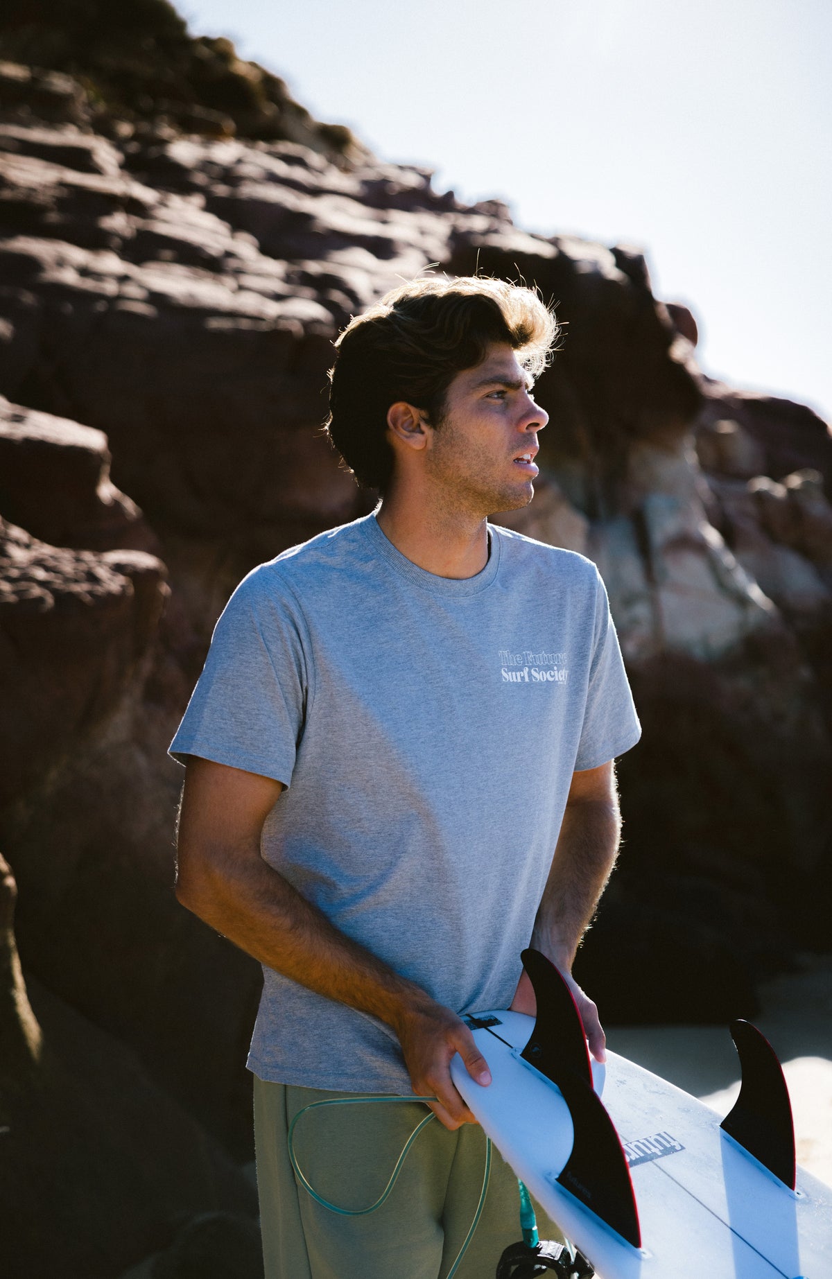 T-shirt Future Surf Society | Silver Melee