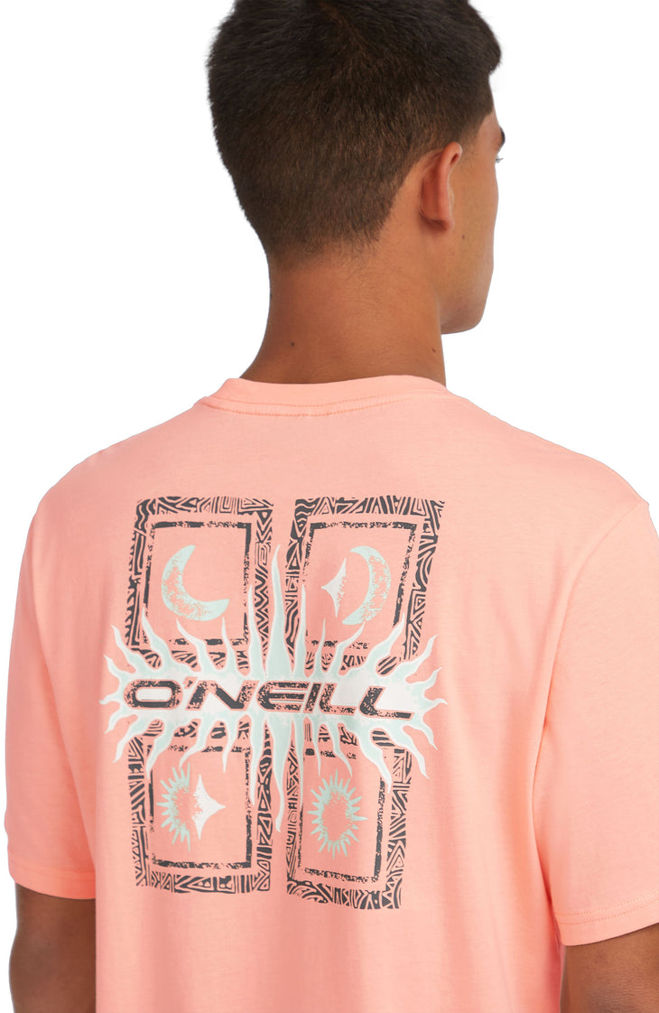 T-shirt Retro Graphic | Coral Pop