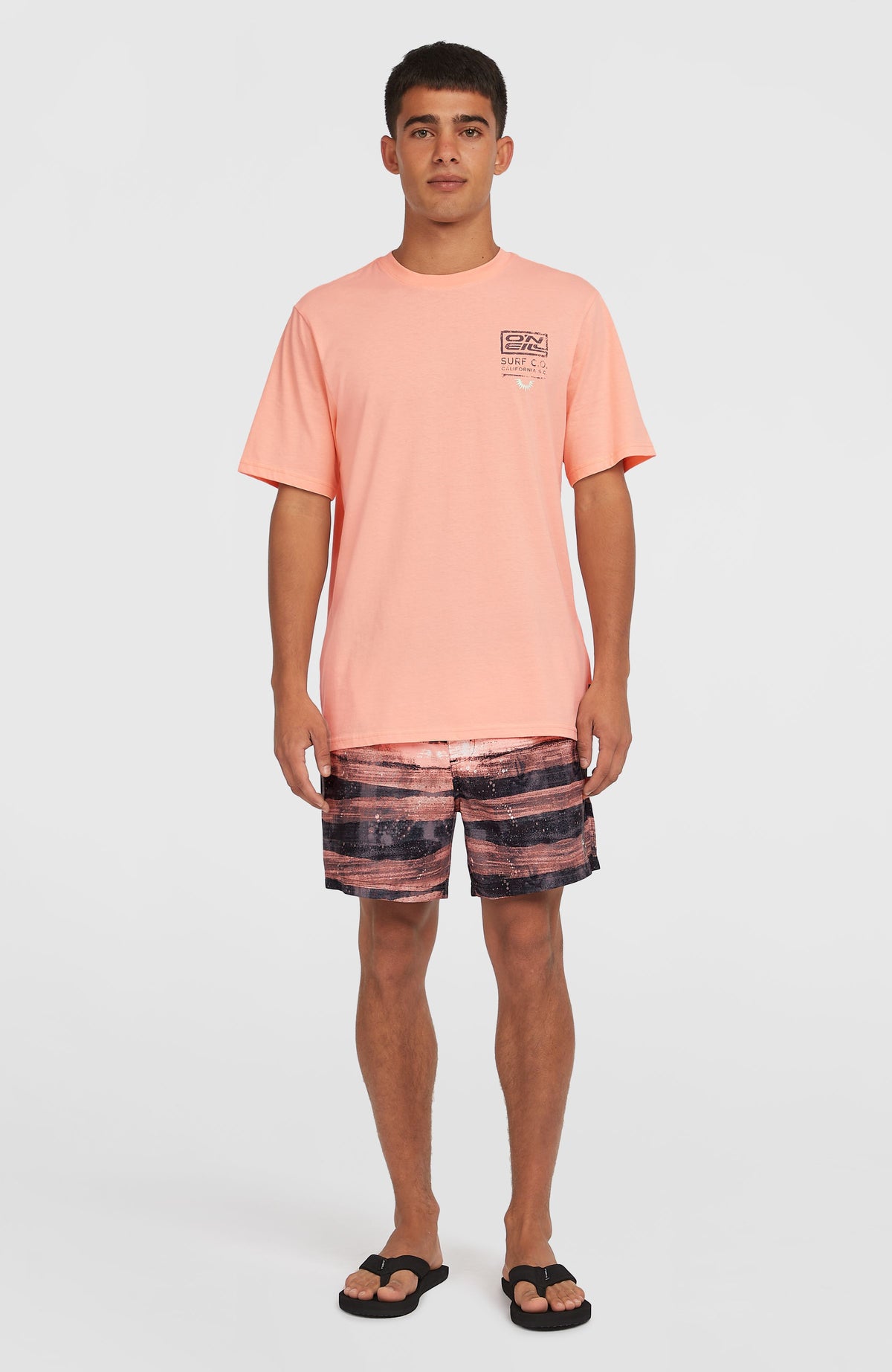 T-shirt Retro Graphic | Coral Pop