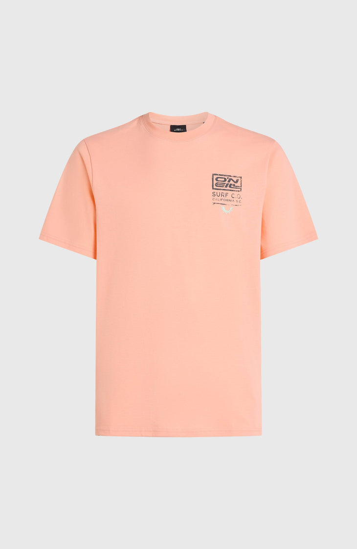 T-shirt Retro Graphic | Coral Pop