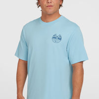 T-shirt Back Print | Morning Glory Melange