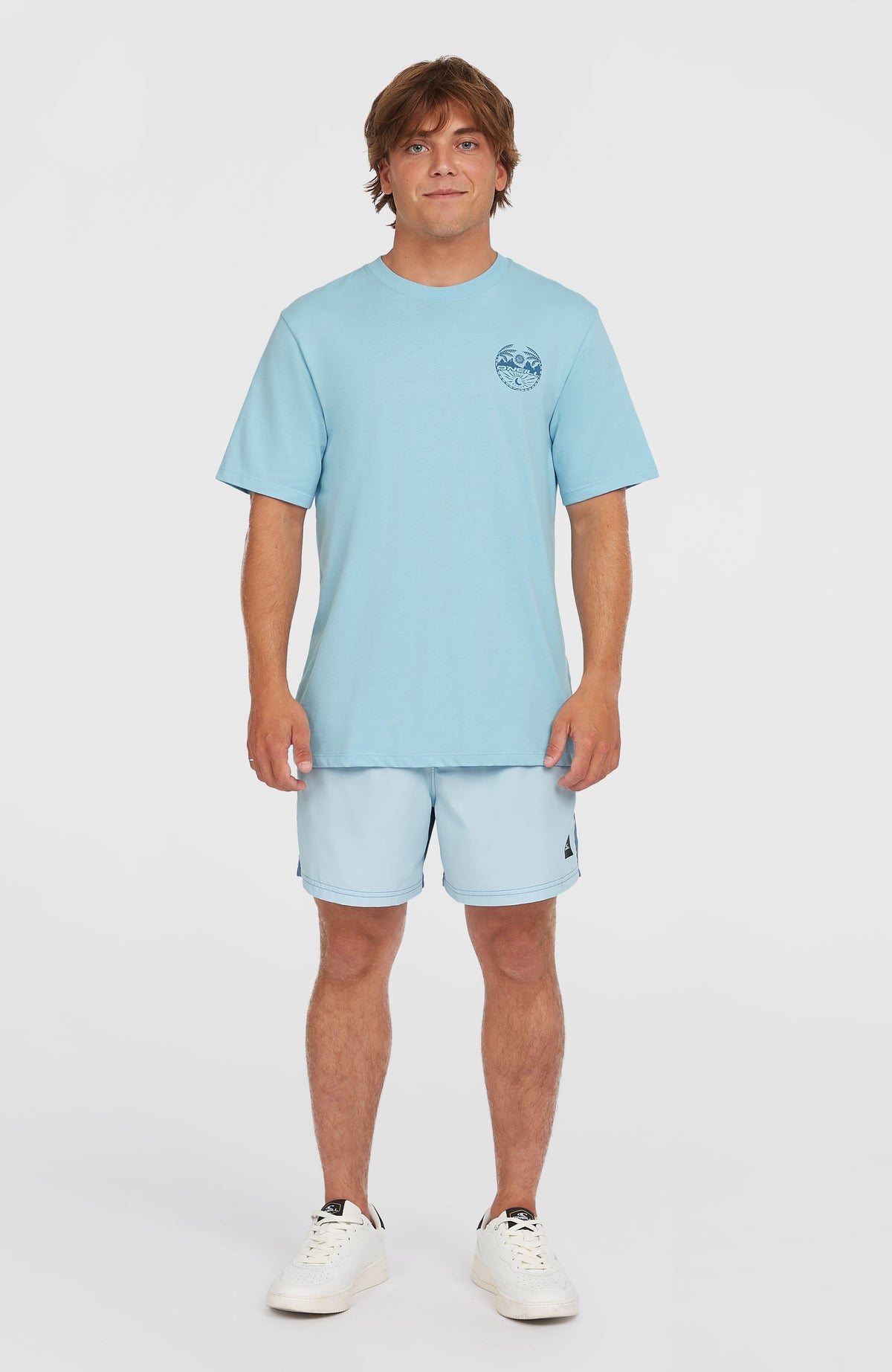 T-shirt Back Print | Morning Glory Melange