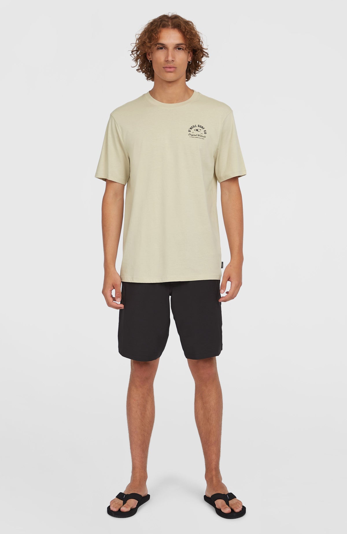 T-shirt Surf Co | Light Khaki