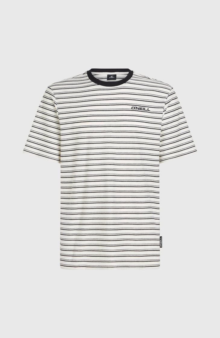 T-shirt Yarn Stripe | White Cali Stripe