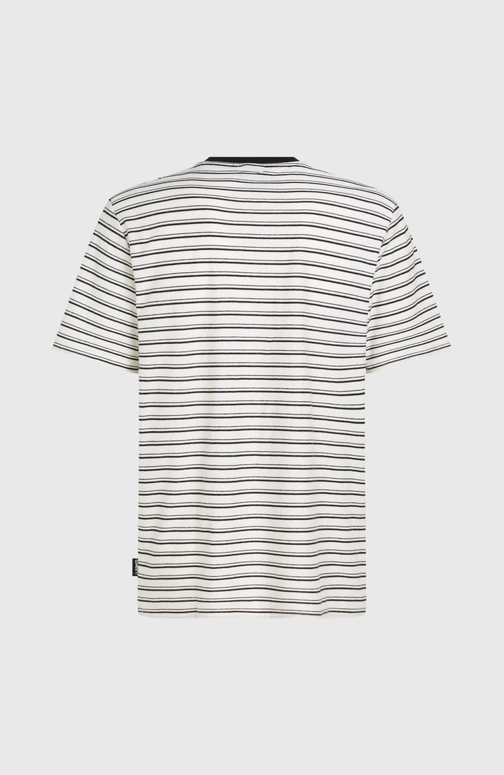 T-shirt Yarn Stripe | White Cali Stripe