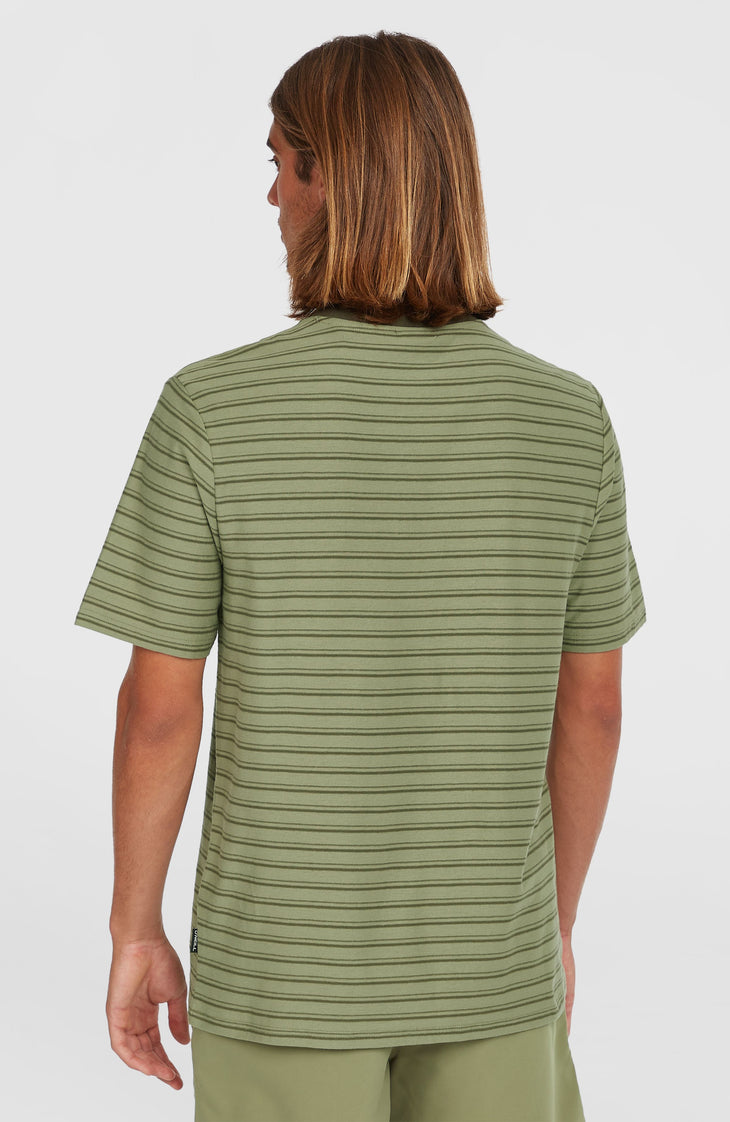 T-shirt Yarn Stripe | Green Cali Tee Stripe