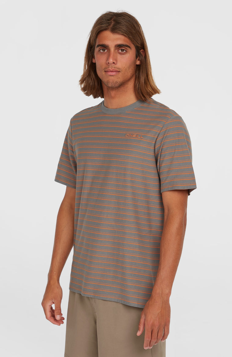 T-shirt Yarn Stripe | Grey Cali Stripe