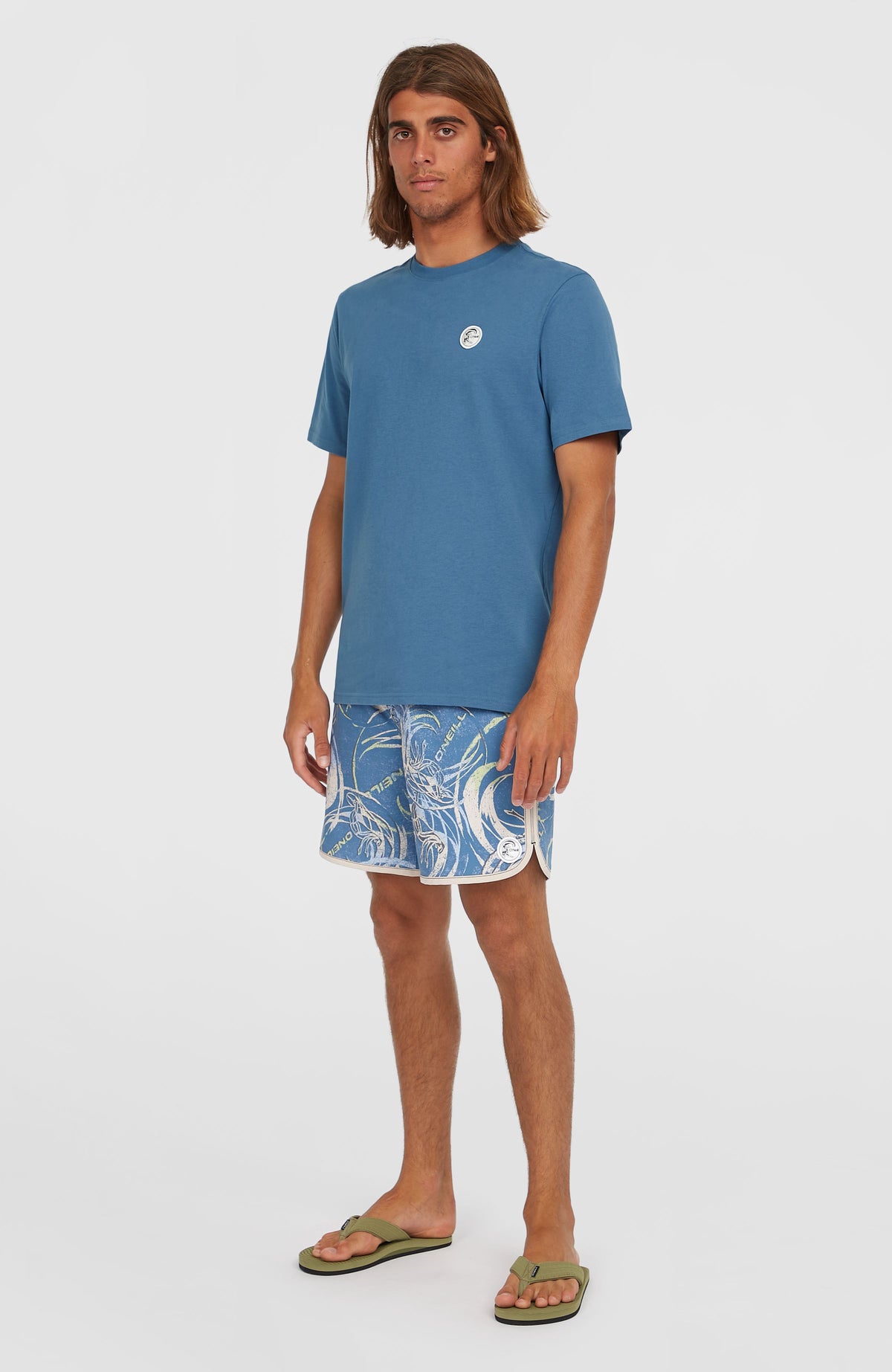 T-shirt O'Riginals Badge | Copen Blue