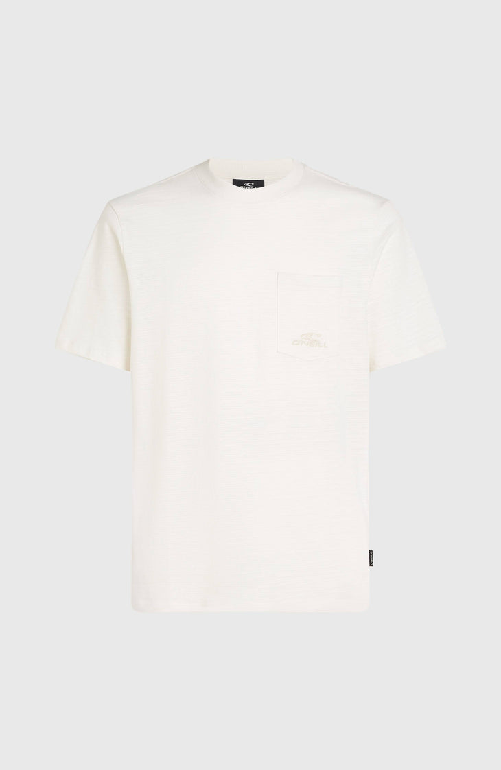 T-shirt Slub Chest Pocket | Snow White