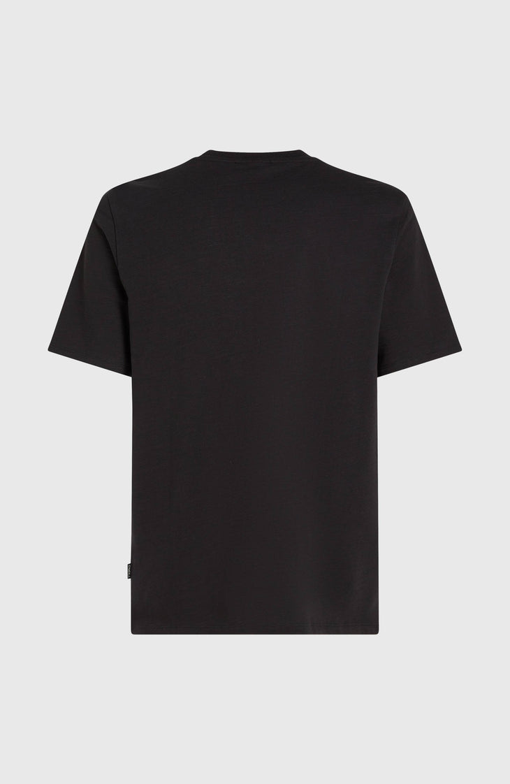 T-shirt Slub Chest Pocket | Black Out