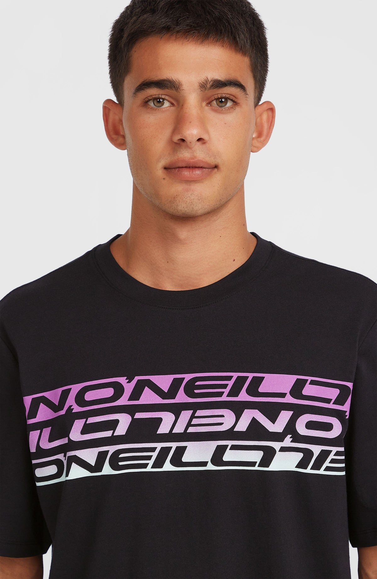 T-shirt Stripe | Black Out