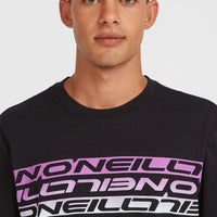 T-shirt Stripe | Black Out