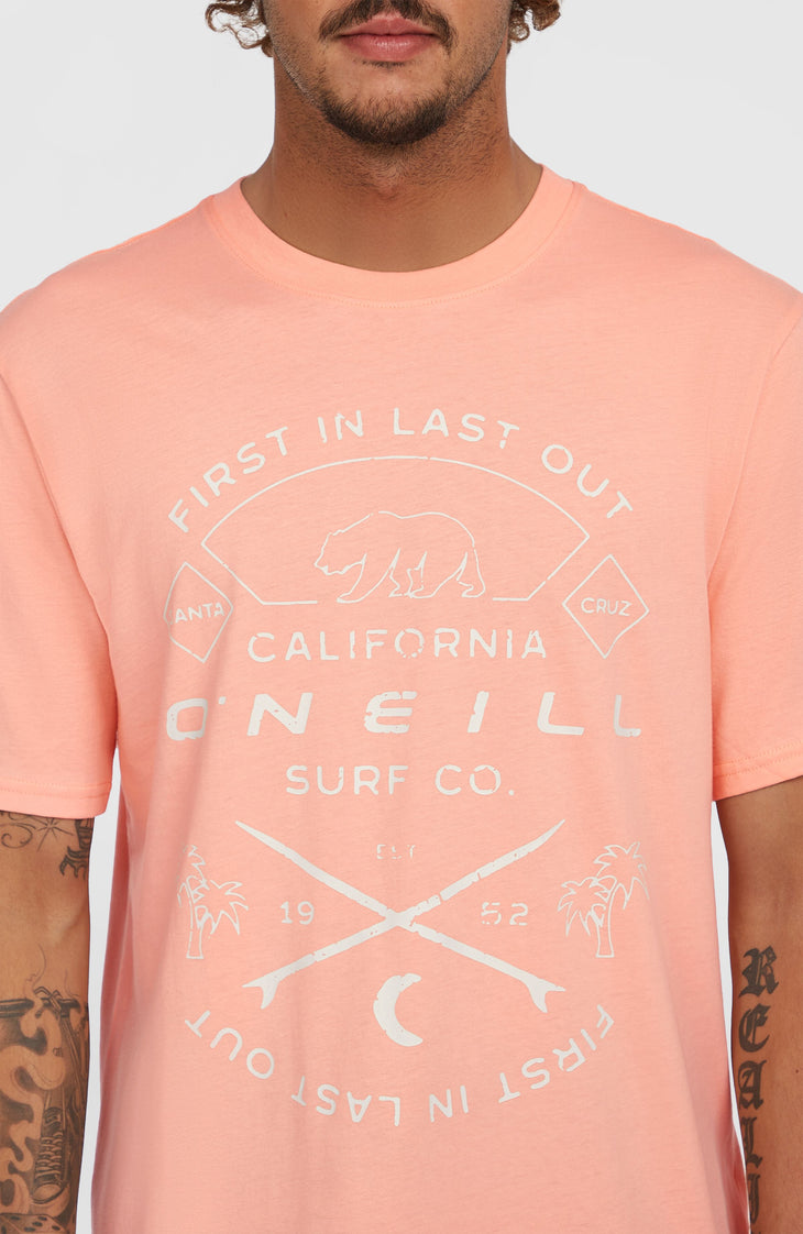 T-shirt Jack O'Neill Muir | Coral Pop