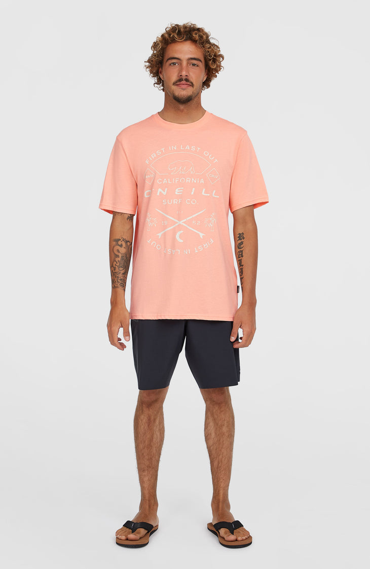 T-shirt Jack O'Neill Muir | Coral Pop