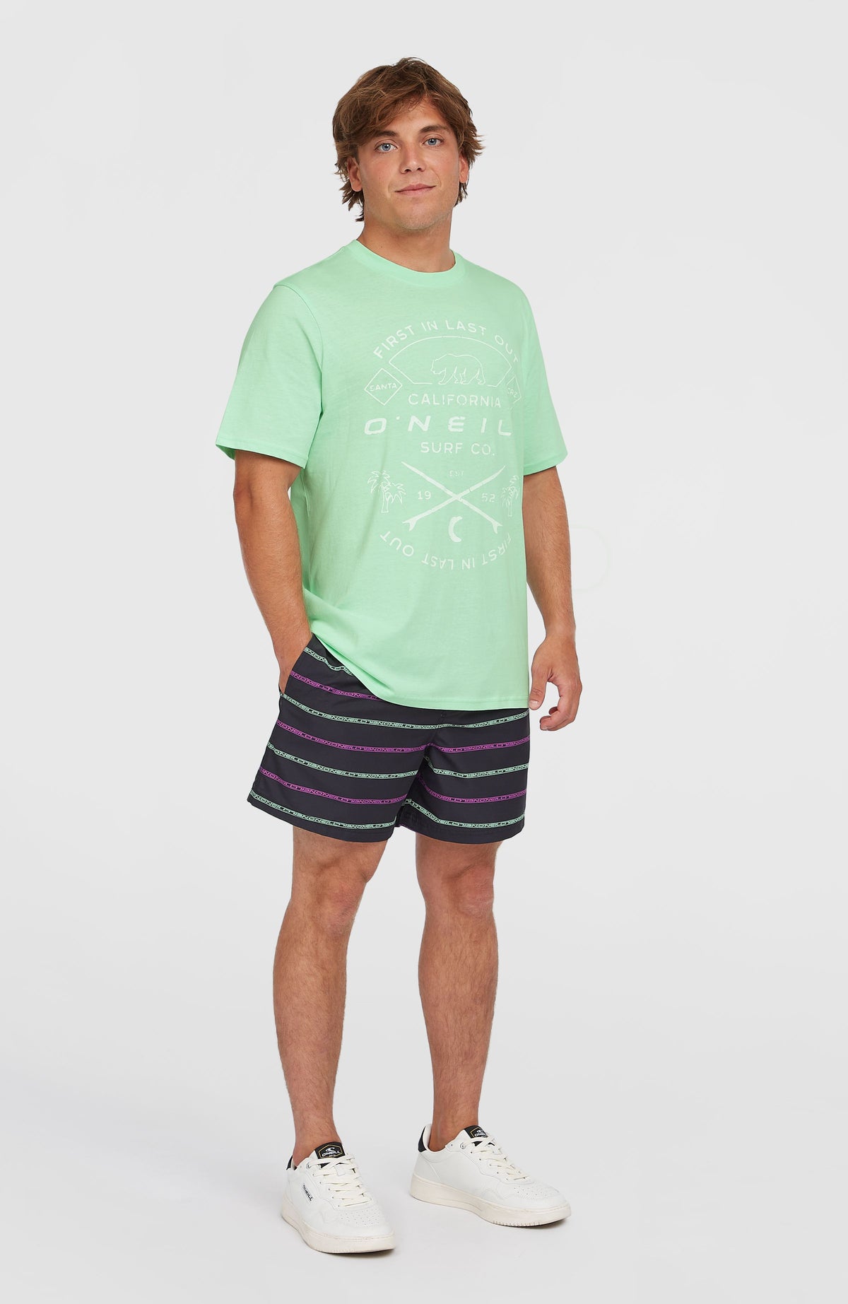 T-shirt Jack O'Neill Muir | Mildrew Mint