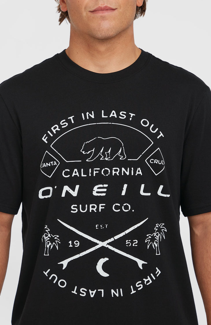 T-shirt Jack O'Neill Muir | Black Out
