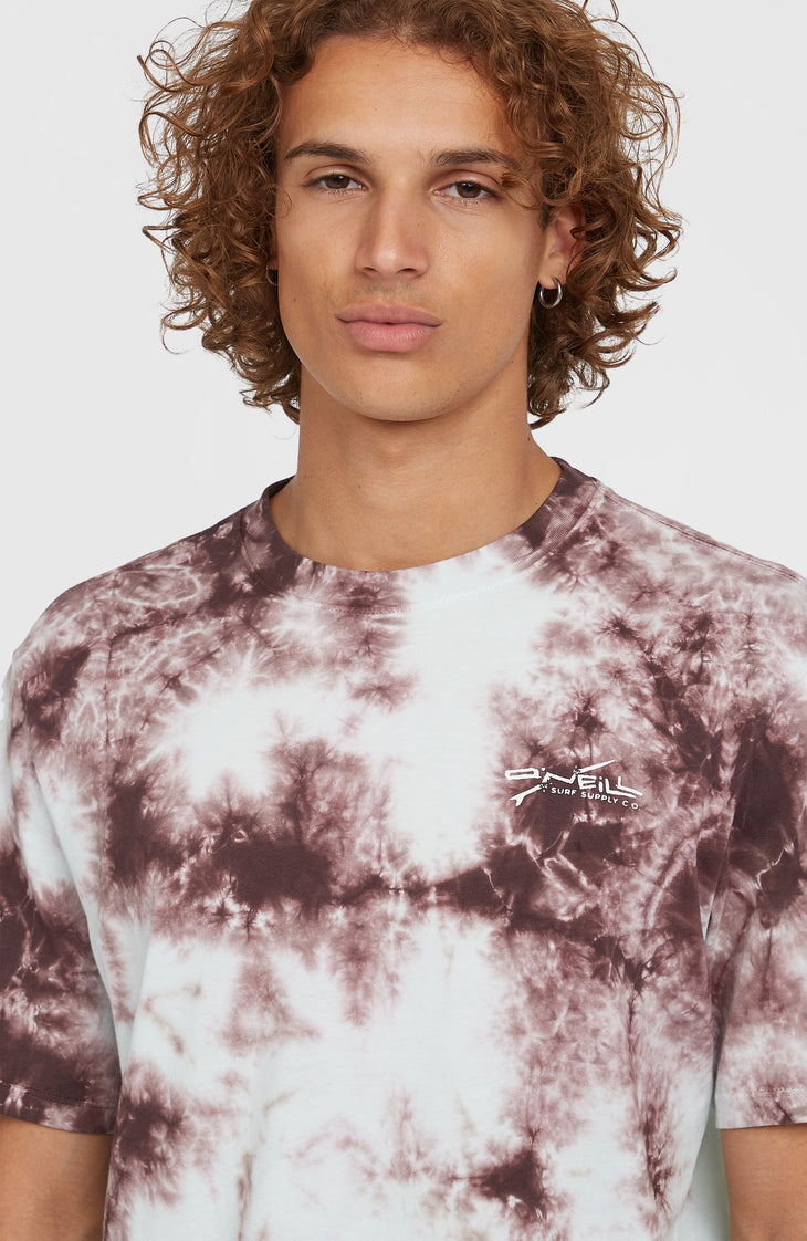 T-shirt Tie Dye Graphic | Purple Tie Dye Print