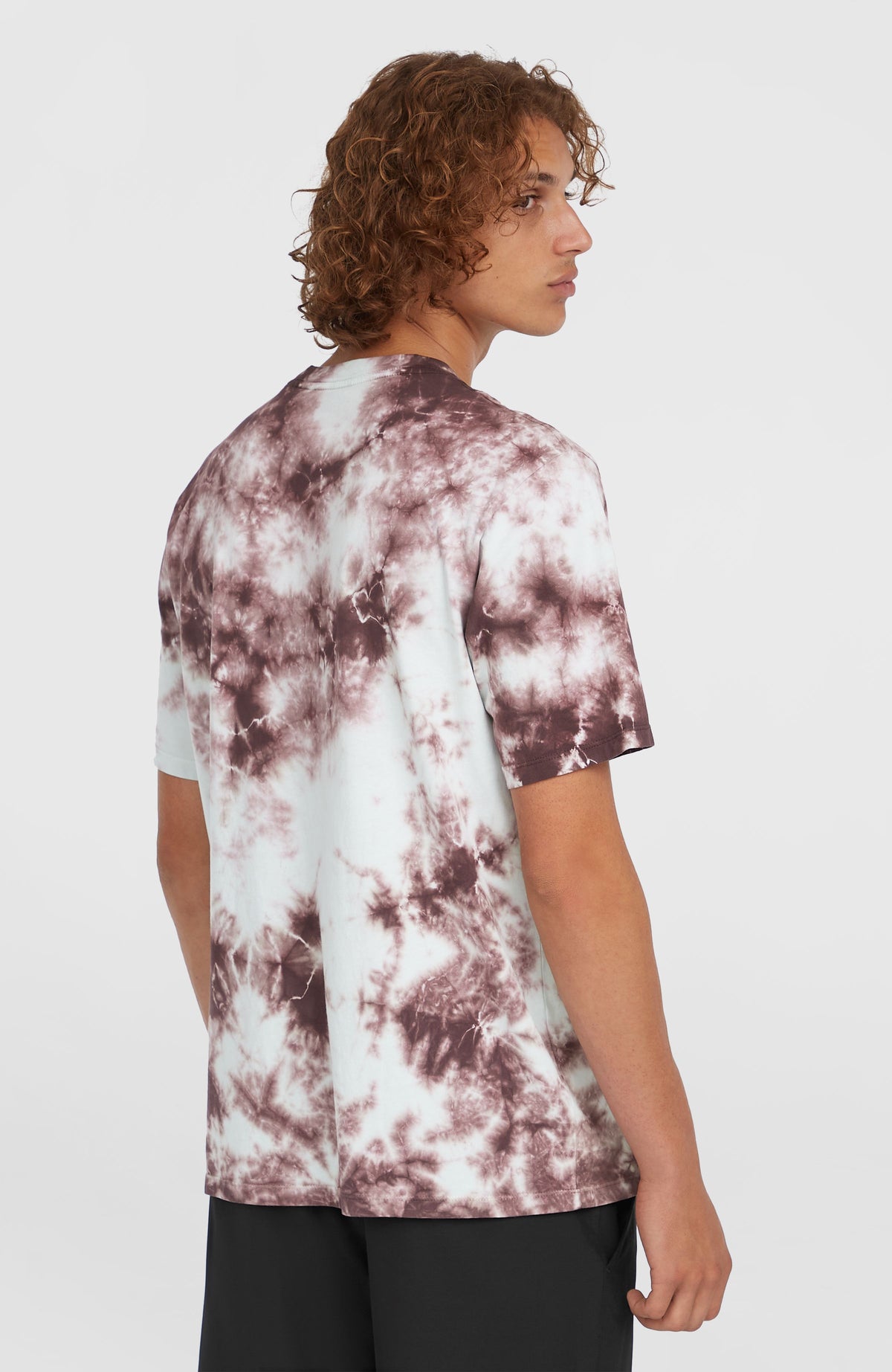T-shirt Tie Dye Graphic | Purple Tie Dye Print