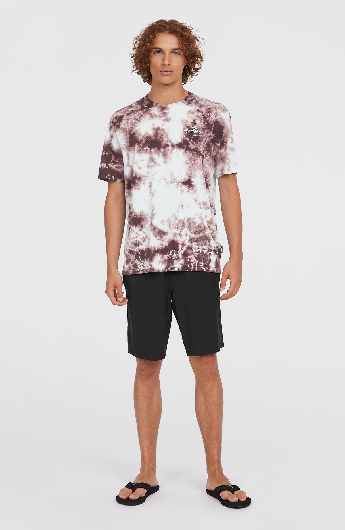 T-shirt Tie Dye Graphic | Purple Tie Dye Print