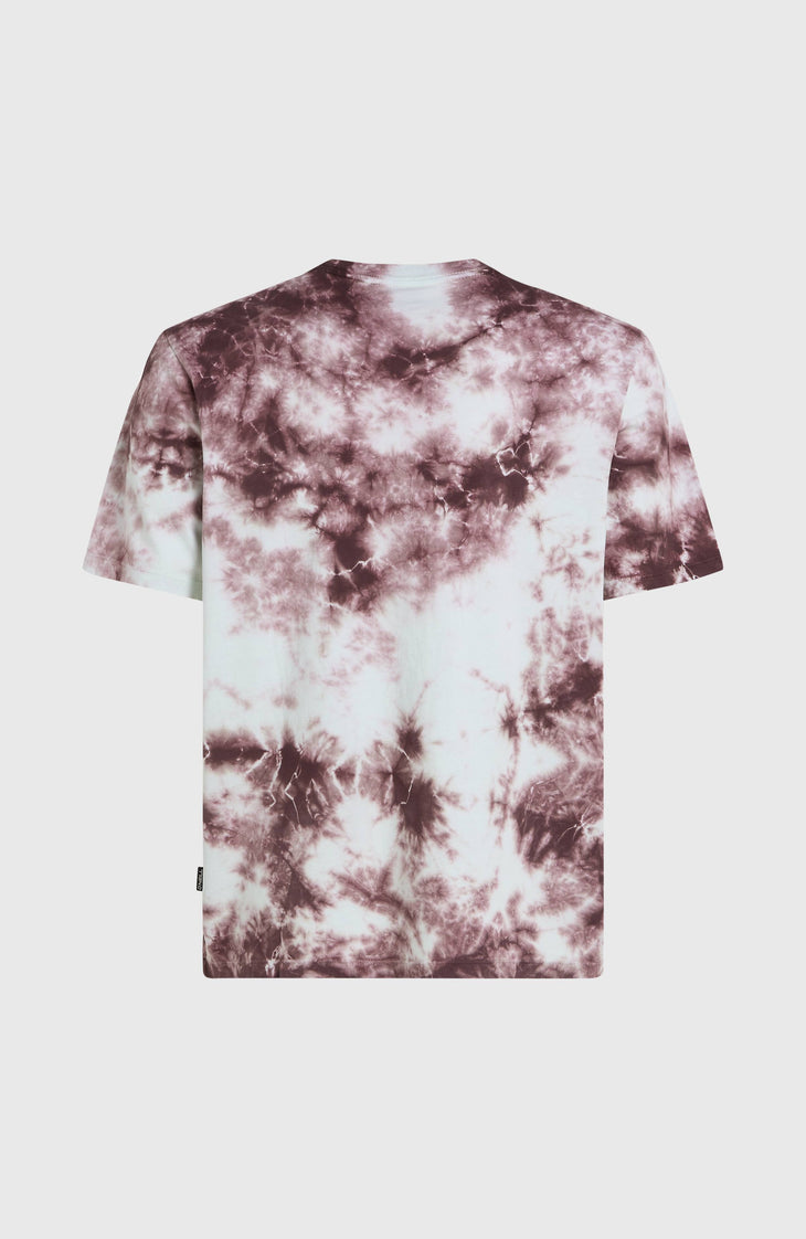 T-shirt Tie Dye Graphic | Purple Tie Dye Print