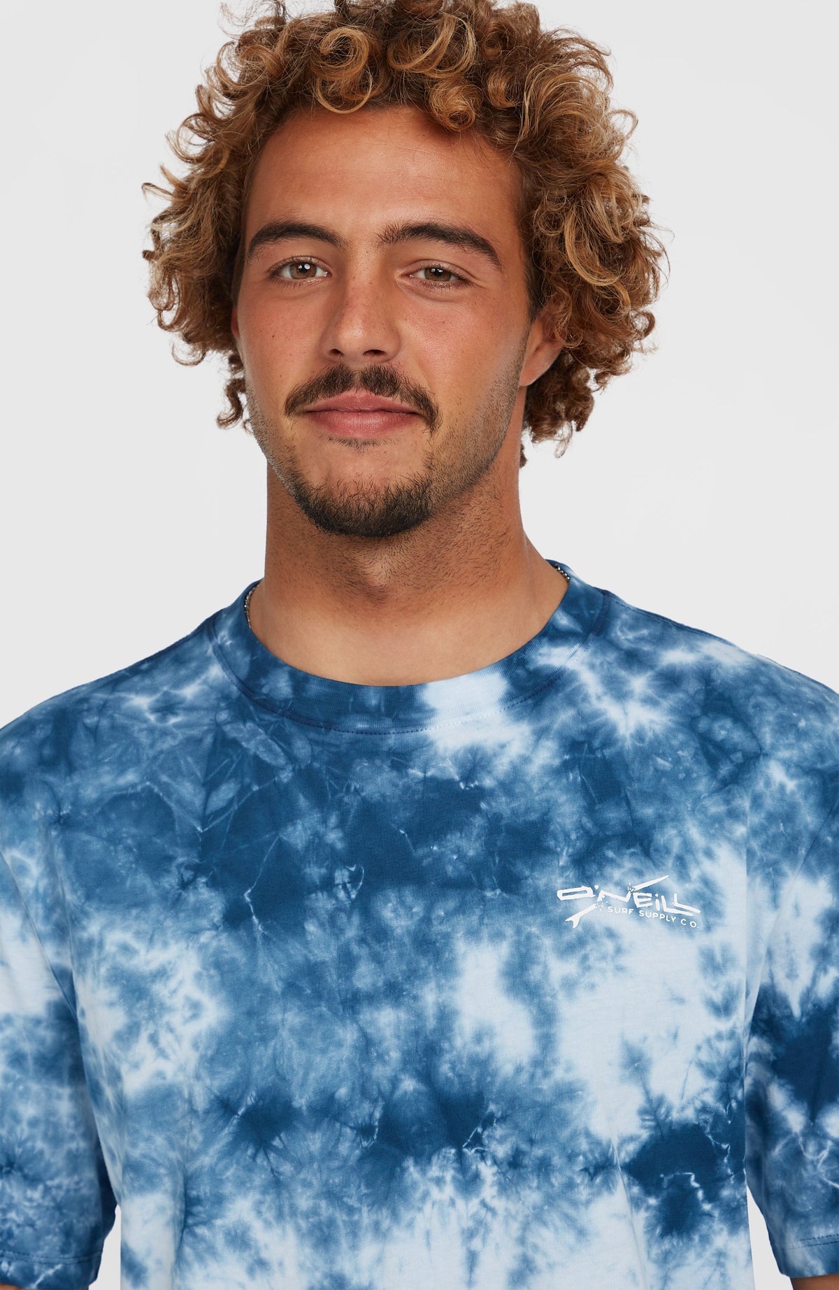 T-shirt Tie Dye Graphic | Blue Tie Dye Print