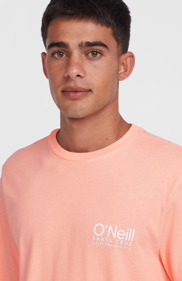 T-shirt Original Cali Logo | Coral Pop