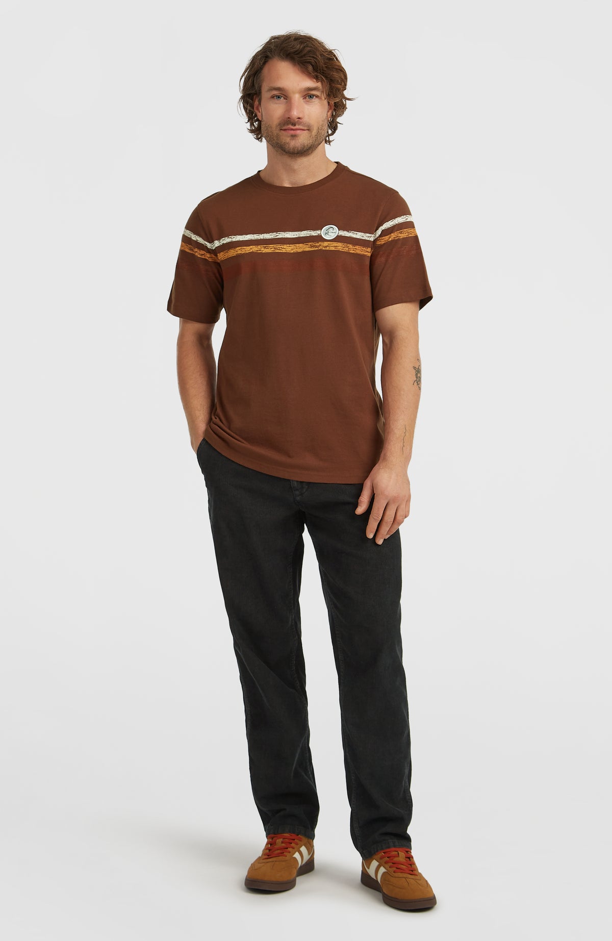 T-shirt O'Riginals Stripe | Hazel Spice