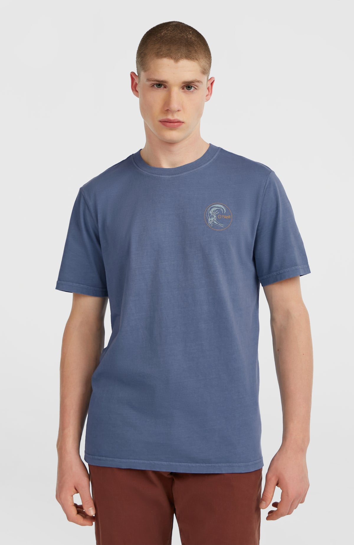 T-shirt O'Riginals Retro Back-Print | Mozart Blue