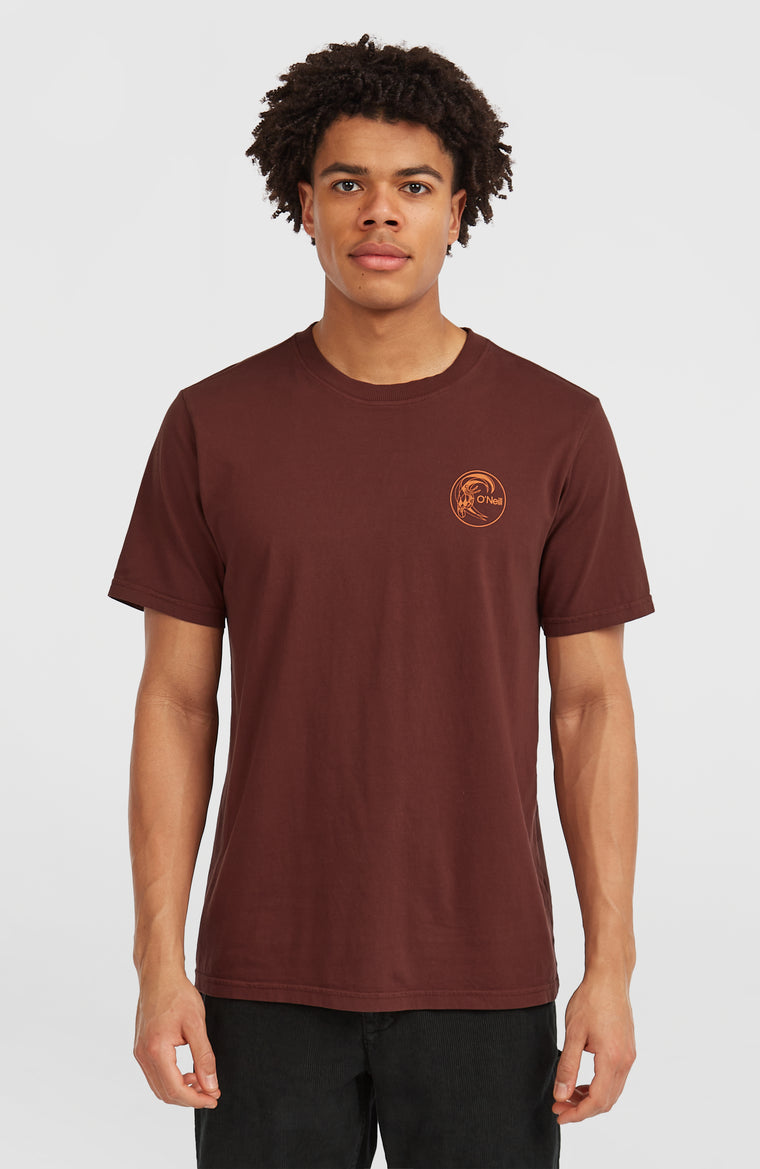 T-shirt O'Riginals Retro Back-Print | Hazel Spice