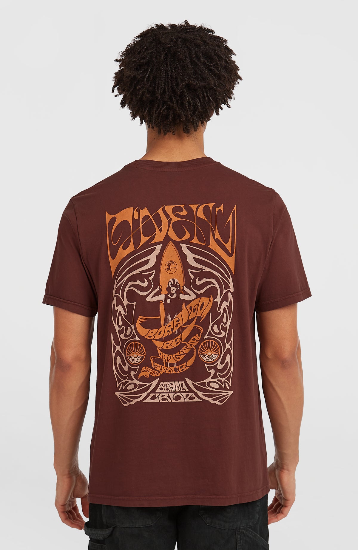 T-shirt O'Riginals Retro Back-Print | Hazel Spice