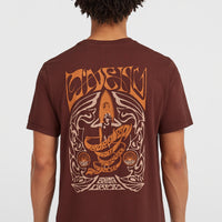 T-shirt O'Riginals Retro Back-Print | Hazel Spice