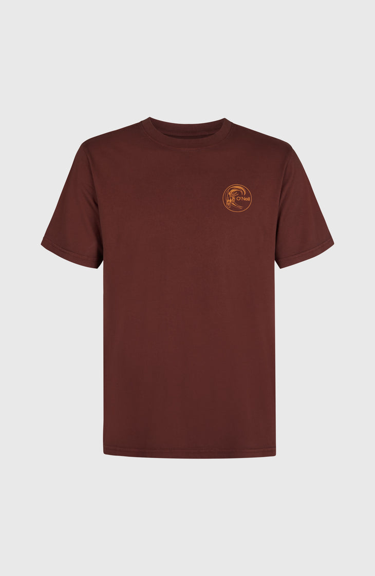 T-shirt O'Riginals Retro Back-Print | Hazel Spice