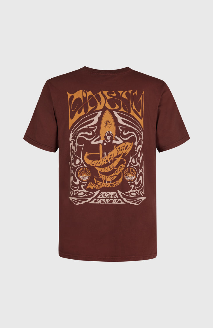 T-shirt O'Riginals Retro Back-Print | Hazel Spice