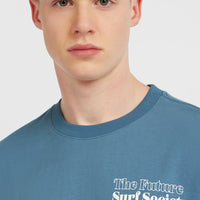 T-shirt Future Surf Society | Mozart Blue
