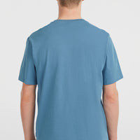 T-shirt Chest Print | Mozart Blue