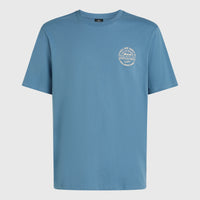 T-shirt Chest Print | Mozart Blue