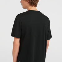 T-shirt Chest Print | Black Out