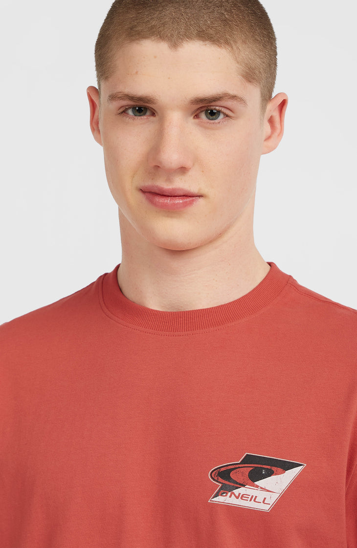 T-shirt Re-Issue Graphic | Hot Red