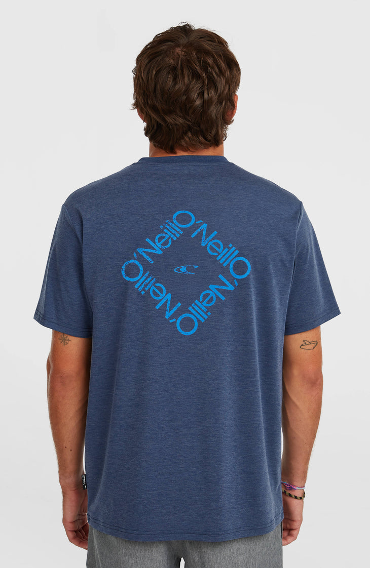 T-shirt O'Neill Hybrid Polygiene Back-Print | English Evening