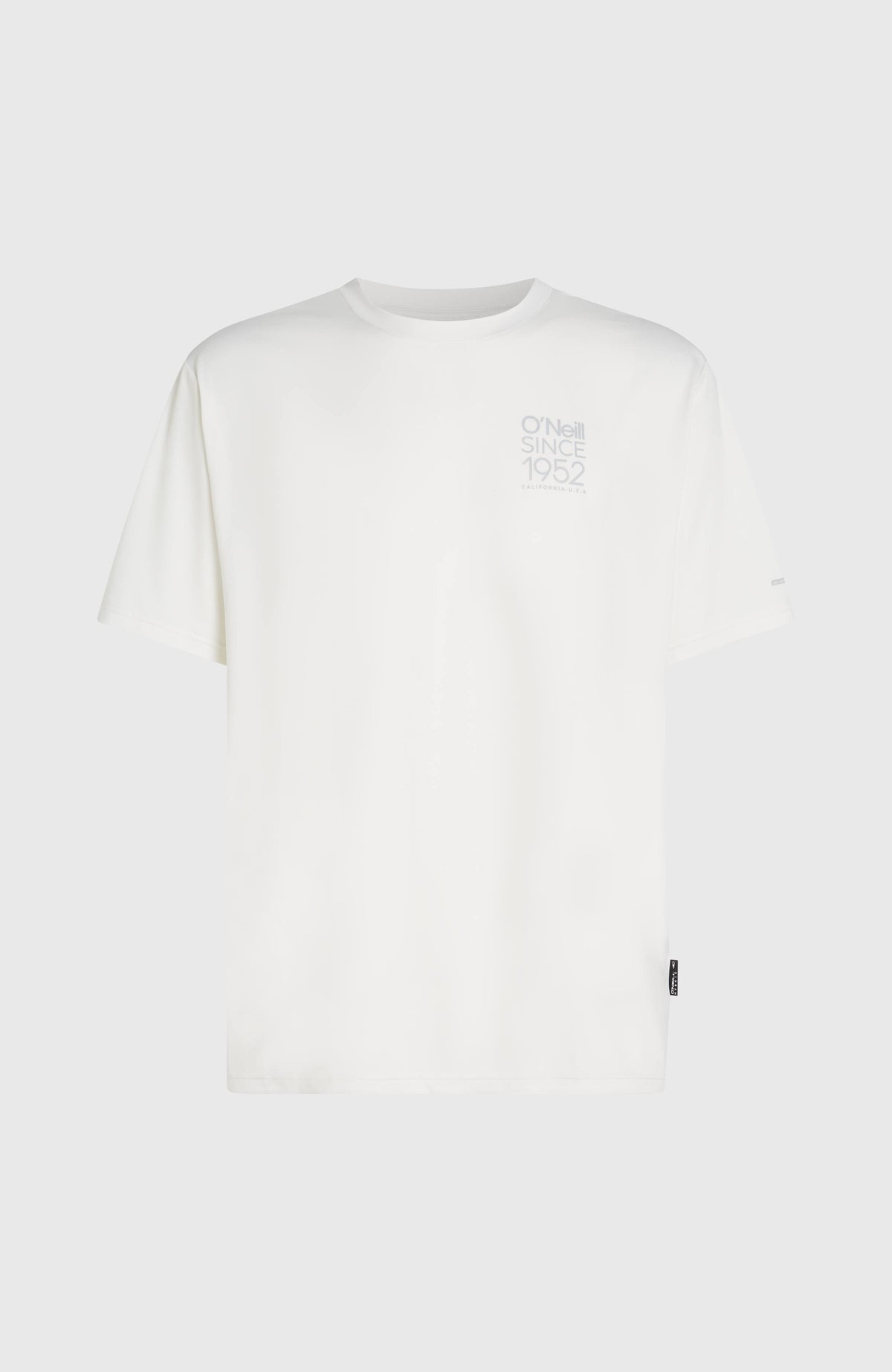 T-shirt O'Neill Hybrid UPF 50+ Polygiene Back-Print | Snow White
