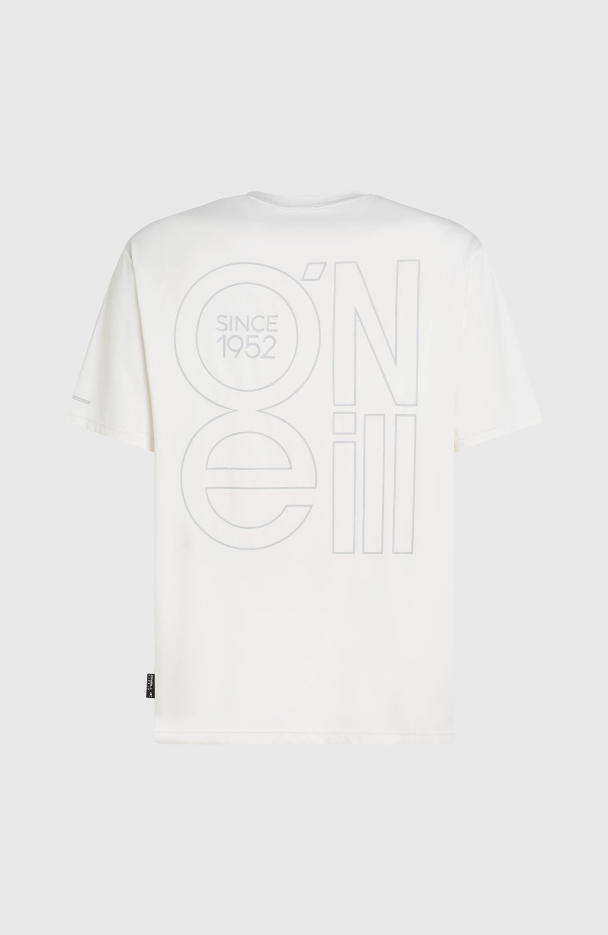 T-shirt O'Neill Hybrid UPF 50+ Polygiene Back-Print | Snow White