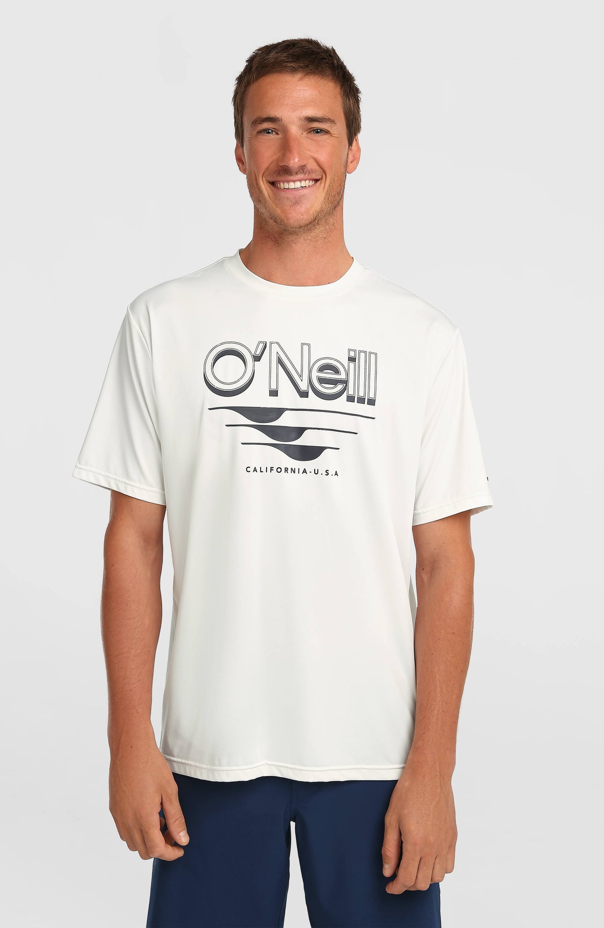 T-shirt O'Neill Hybrid UPF 50+ Polygiene Graphic | Snow White