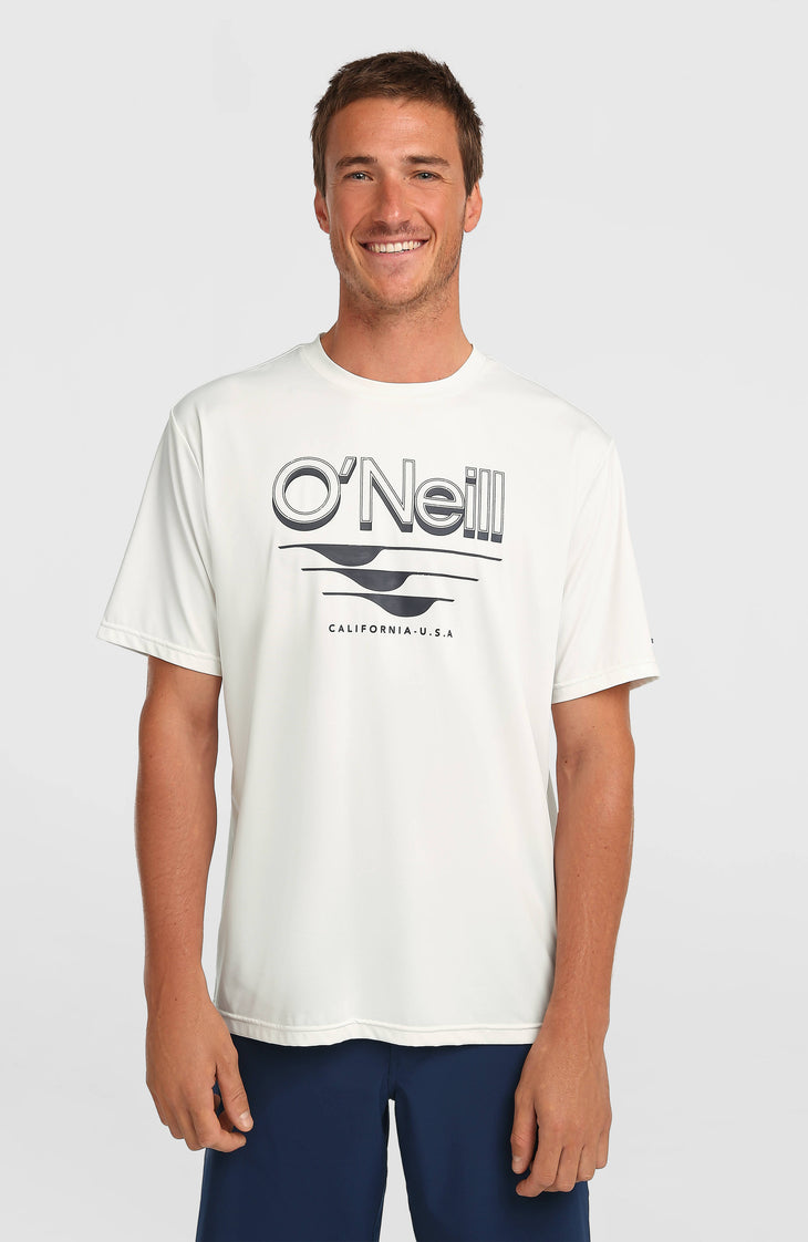 T-shirt O'Neill Hybrid UPF 50+ Polygiene Graphic | Snow White