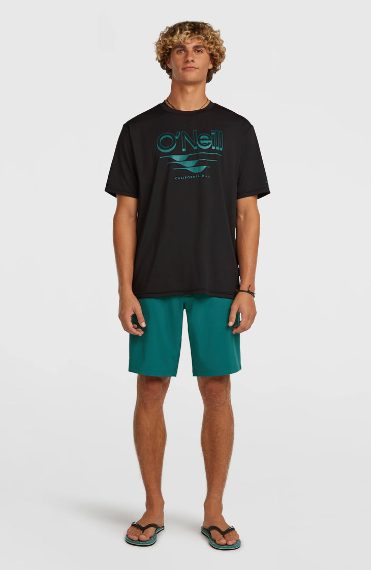 T-shirt O'Neill Hybrid UPF 50+ Polygiene Graphic | Black Out