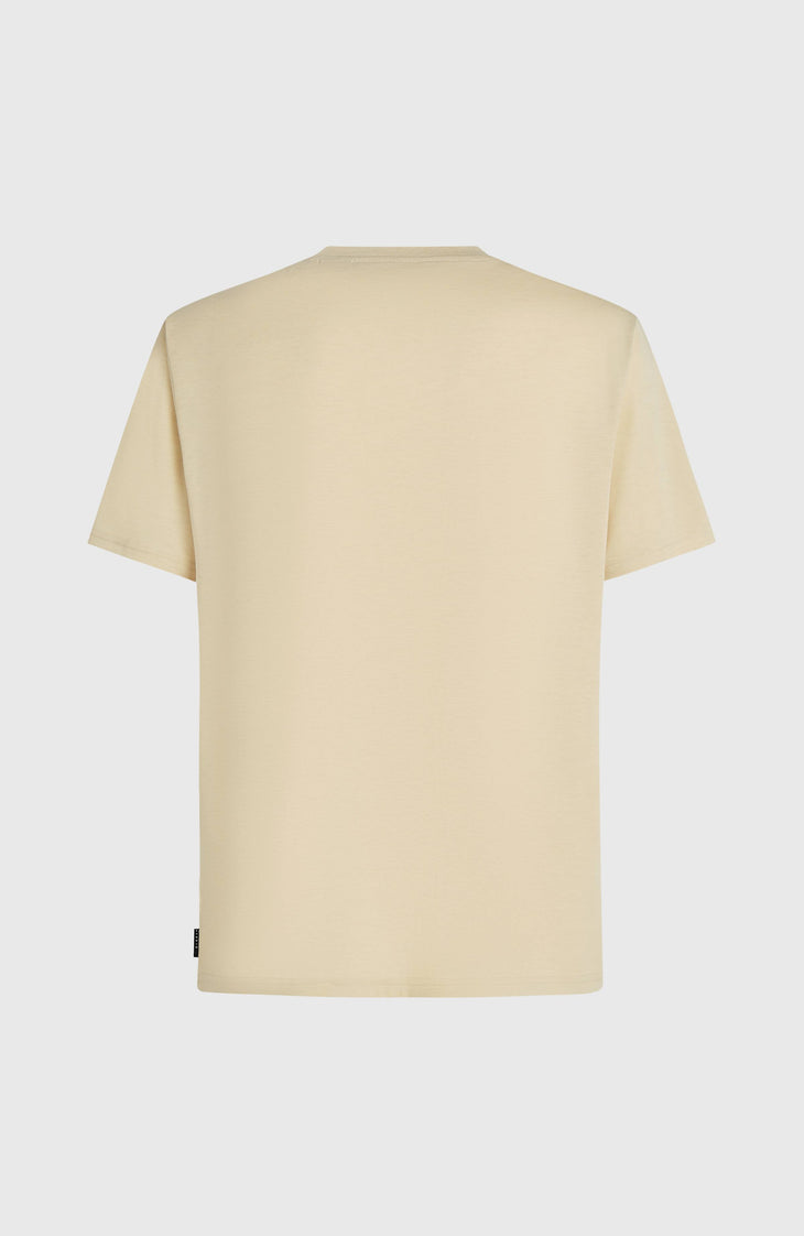 T-shirt O'Neill Hybrid Polygiene Graphic | Cocoa Sand