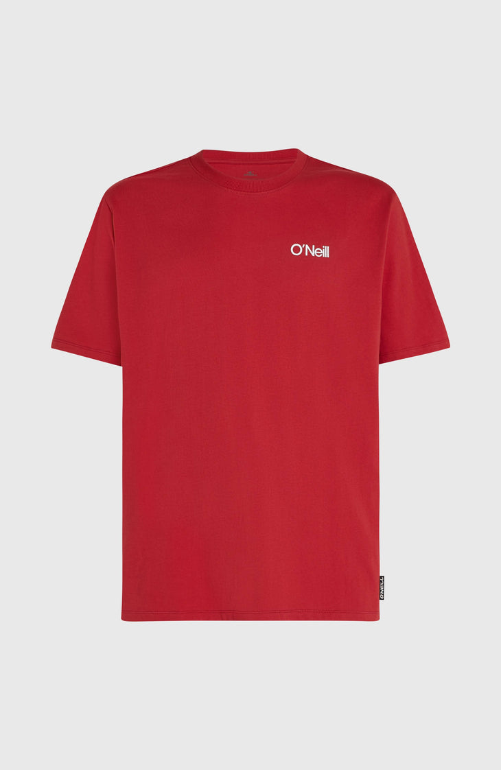T-shirt Polygiene Cotton Graphic | Midnight Poppy