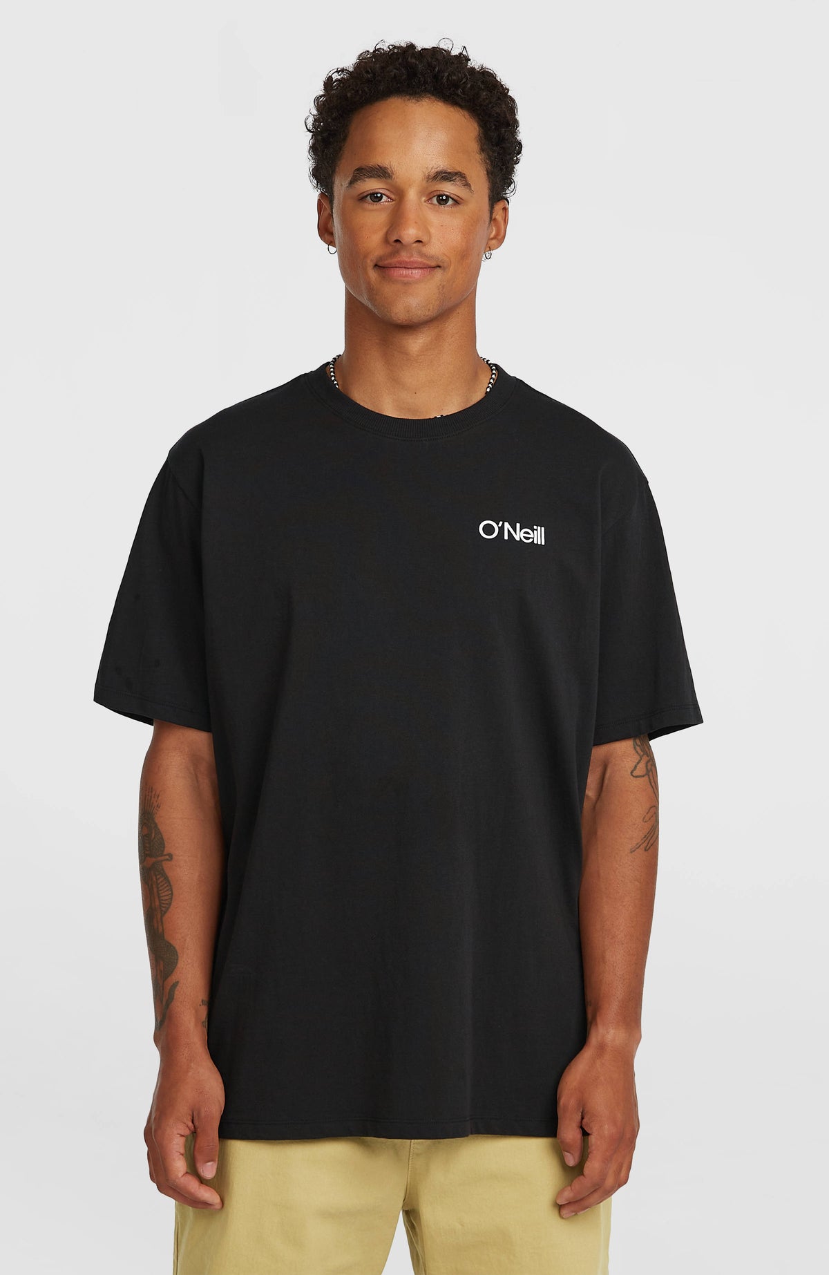 T-shirt Polygiene Cotton Graphic | Black Out